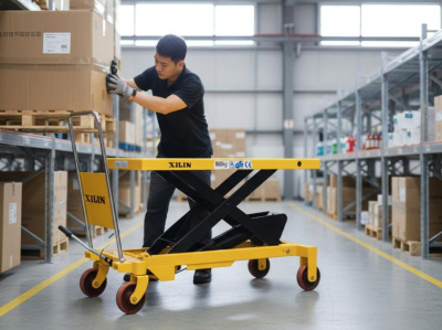 Стол подъемный передвижной 500 кг 310-900 мм (1600x800 мм) XILIN SPT500. Изображение №1