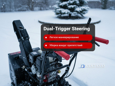 Бензиновый гусеничный снегоуборщик EVOline SBG 690 THE. Изображение №11