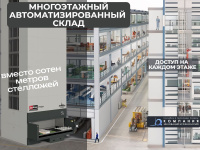 Универсальные автоматизированные системы хранения на базе лифтовых стеллажей ДиКом Лифт — это инновационное решение, которое можно использовать не только как отдельно стоящие вертикальные склады, но и успешно интегрировать в новые и уже построенные здания