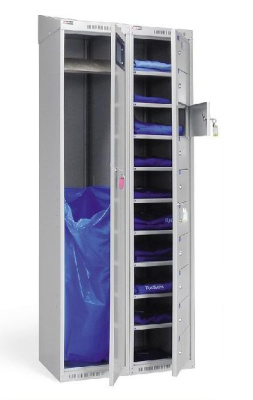 Шкафы ДиКом для сервиса сменной одежды. Изображение №2