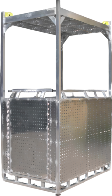 Люлька подвесная алюминиевая MEGAL ЛПА 2/1 (300 кг, 2 человека). Изображение №2