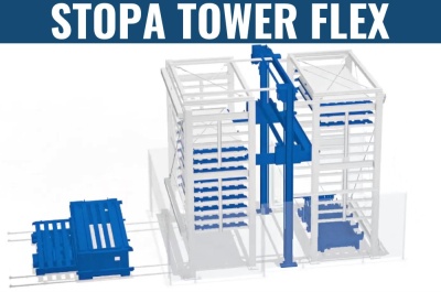Автоматический склад для металлического листа - STOPA TOWER Flex. Изображение №1