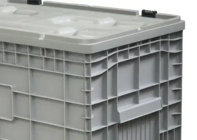 Контейнер B-Box 1065 Mini 1017х636х793 мм на колесах с крышкой на петлях. Изображение №2