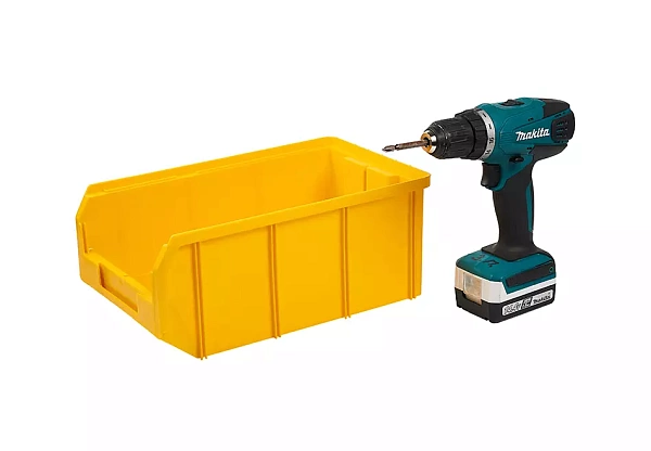 Фото пластиковый ящик стелла-техник v-3-желтый на сайте www.kiit.ru в интернет-каталоге КИИТ ☎ +7(800) 707-07-45 Изображение №2