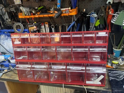 Короб органайзер с откидными ячейками Стелла-техник F-600-6. Изображение №9