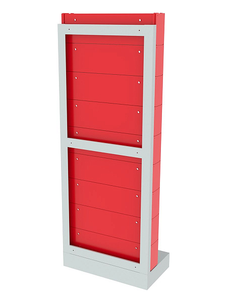 Фото стойка с ячейками 45 шт. стелла-техник 403-00-00-09 (605х330х1500) на сайте www.kiit.ru в интернет-каталоге КИИТ ☎ +7(800) 707-07-45 Изображение №6