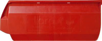Ящик сплошной 500×310×200 мм, объем 31 л. красный. Изображение №8