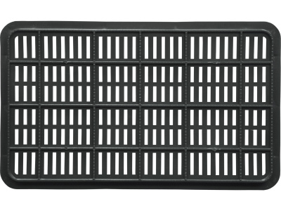 Ящик перфорированный 500×300×264, арт.: 112, объём 39.6, чёрный. Изображение №4