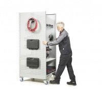 Фото рабочее место с системой хранения treston tower на сайте www.kiit.ru в интернет-каталоге КИИТ ☎ +7(800) 707-07-45 Изображение №5