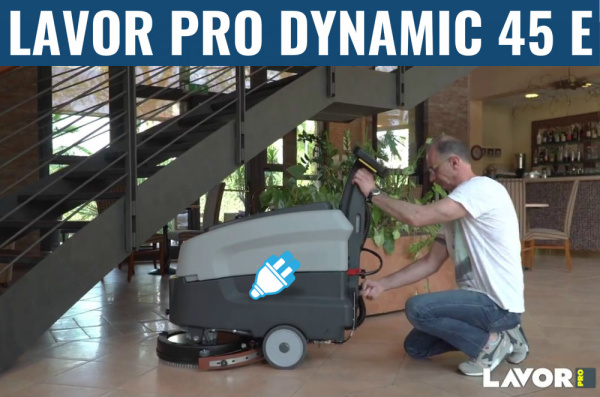 Фото поломоечная машина lavor professional dynamic 45 e на сайте www.kiit.ru в интернет-каталоге КИИТ ☎ +7(800) 707-07-45