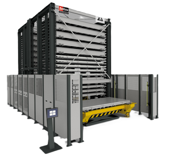 Фото автоматизированный склад диком лифт h mono 6100-2100 на сайте www.kiit.ru в интернет-каталоге КИИТ ☎ +7(800) 707-07-45