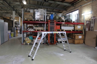 Раскладные алюминиевые подмости Megal ПРА – 0,9 (1,2х0,5). Изображение №6