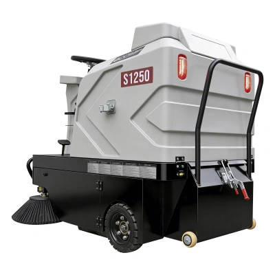 Компактная промышленная подметальная машина Xgroup S1250 (1200 мм, 7500 м²/ч, бункер 80 л). Изображение №10