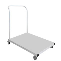 Купить транспортную тележку GRESSON ТТ | Стальная рама, порошковое покрытие RAL 7035, нагрузка 120 кг - КИИТ