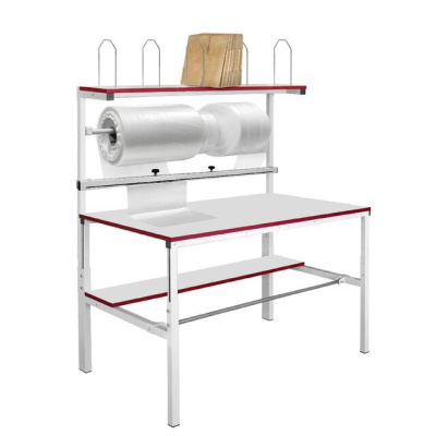 Упаковочный стол GRESSON СУ-1500 (1500x700 мм, регулировка высоты, до 300 кг, Россия). Изображение №16