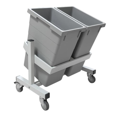 Тележка для 2-х контейнеров Gresson ПДК-2. Изображение №5