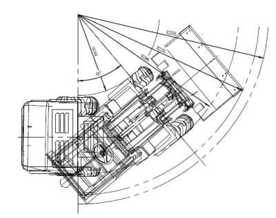 Мини-погрузчик шарнирно-сочлененный TAIAN DY620. Изображение №20