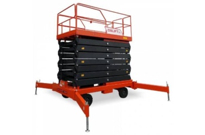 Ножничный подъемник QX-040-160 DC/AC OXLIFT 400 кг 16 м. Изображение №1