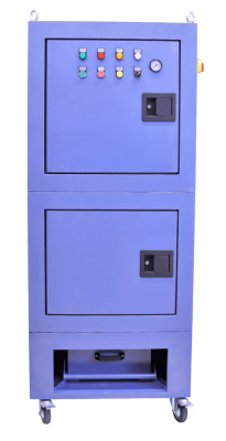 Система промышленного пылеудаления Дастпром ШФ-380.25.1–2.2 (25 л, 2,2 кВт, 380 В, автоматическая пневмоочистка HEPA). Изображение №4