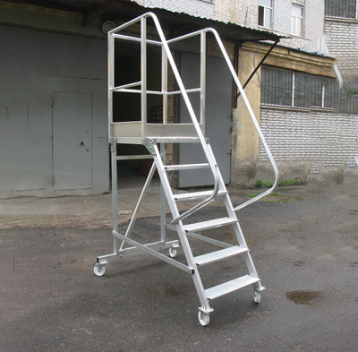 Вышка - стремянка с платформой Megal ВС-1,8. Изображение №8