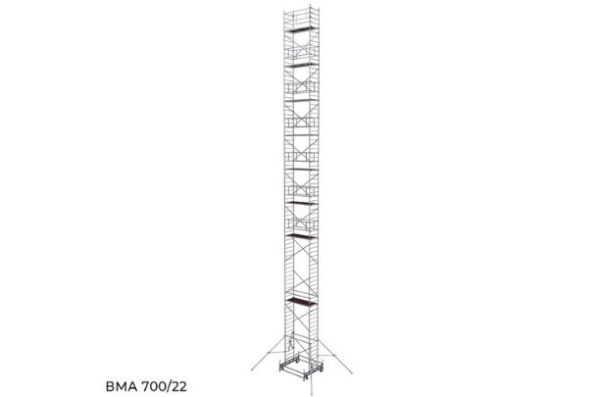 Фото алюминиевая вышка megal вма 700/22 на сайте www.kiit.ru в интернет-каталоге КИИТ ☎ +7(800) 707-07-45