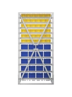 Фото односторонний стеллаж стойка стелла-техник а1-06-05-00 на сайте www.kiit.ru в интернет-каталоге КИИТ ☎ +7(800) 707-07-45 Изображение №5