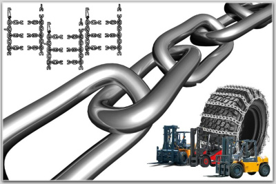 Цепи на погрузчик 8.15-15 (лесенка). Изображение №1