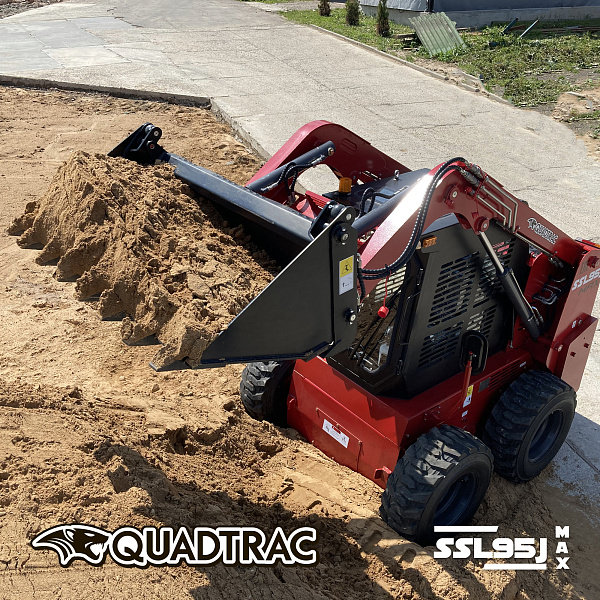 Фото колесный мини погрузчик с бортовым поворотом quadtrac ssl95jmax на сайте www.kiit.ru в интернет-каталоге КИИТ ☎ +7(800) 707-07-45 Изображение №4