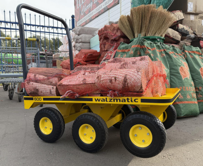Ручная платформенная тележка Walzmatic 600: разворот на месте, нагрузка до 400 кг. Изображение №9