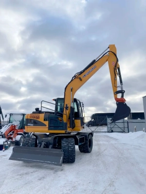 Колёсный экскаватор QUADTRAC E130WH (125 л.с., 0,6 м³, гидравлика REXROTH, КПП HST-автомат). Изображение №10
