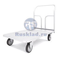 Фото ручная грузовая тележка  rusklad тп нж 3 600х1000 | inox, 550 кг на сайте www.kiit.ru в интернет-каталоге КИИТ ☎ +7(800) 707-07-45 Изображение №2