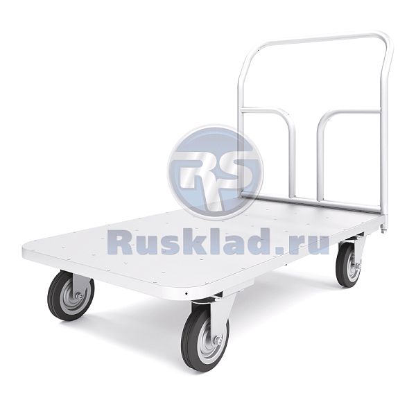 Фото ручная грузовая тележка  rusklad тп нж 3 600х1000 | inox, 550 кг на сайте www.kiit.ru в интернет-каталоге КИИТ ☎ +7(800) 707-07-45 Изображение №2