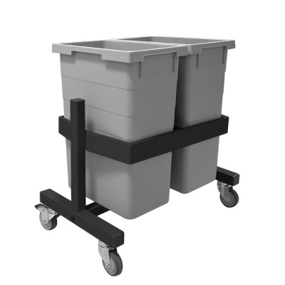 Тележка для 2-х контейнеров Gresson ПДК-2. Изображение №3