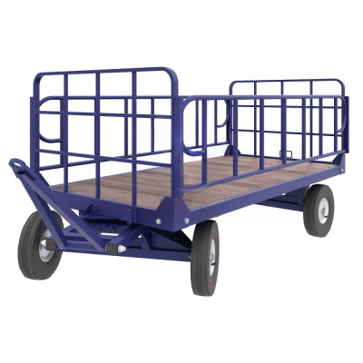 Большегрузная тележка БГ 1 1250х2500 (г/п 1500 кг). Изображение №2