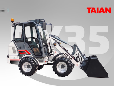 Универсальный мини-погрузчик TAIAN DY35LB (1200 кг, 2110 мм, Kubota V1505). Изображение №6