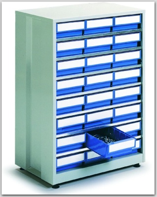 Кассетница Treston 2440 на 24 цветных лотка, ячеек. Изображение №2