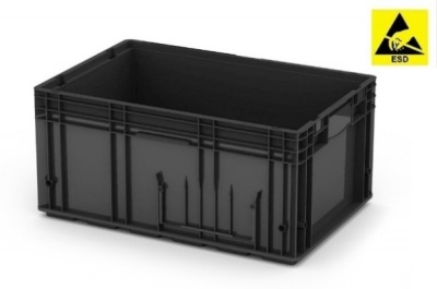 Антистатический пластиковый ящик R-KLT 6429 (12.505.61) э/п. Изображение №1
