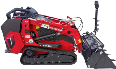 Мини-погрузчик RHINOCEROS KS1000 (1300 кг, гусеничный, 25 л.с.). Изображение №1