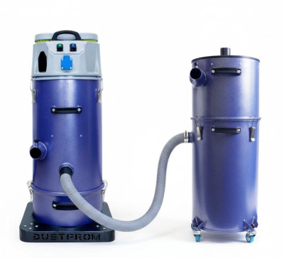 Комплект Пылесос Дастпром ПП-220/20.6-1,5 + дополнительный циклон СП-50-1 (70 л, 1,5 кВт, 4 циклона, HEPA). Изображение №4