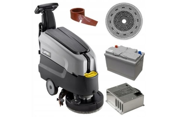 Фото поломоечная машина с литиевой акб li-ion 30 ah lavor professional dynamic 45 b на сайте www.kiit.ru в интернет-каталоге КИИТ ☎ +7(800) 707-07-45