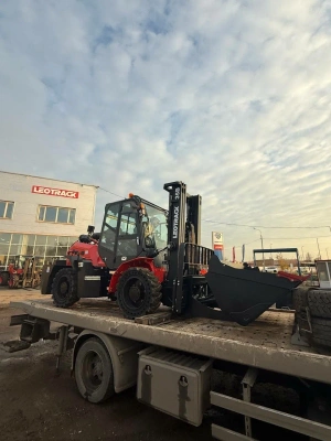 Полноприводный внедорожный вилочный погрузчик LEOTRACK 35B (3,5 т, высота подъема 4,8 м, шарнирно-сочлененная рама). Изображение №11