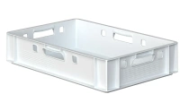 Фото пластиковый ящик для мяса iplast e1 12.421 600х400х120 белый на сайте www.kiit.ru в интернет-каталоге КИИТ ☎ +7(800) 707-07-45 Изображение №4