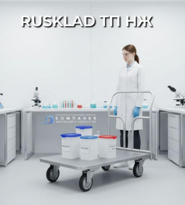 Тележка платформенная из нержавеющей стали RUSKLAD ТП НЖ 2 600х900 550 кг. Изображение №5