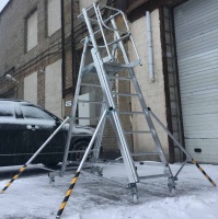 Фото телескопическая лестница megal тлп-к - (1,3-1,9) на сайте www.kiit.ru в интернет-каталоге КИИТ ☎ +7(800) 707-07-45 Изображение №6