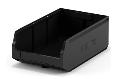 Ящик Iplast 12.405 500х225х150 мм, черный. Изображение №1