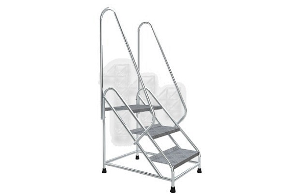 Фото монтажная подставка megal (тип 2) 3 ступени с двумя поручнями на сайте www.kiit.ru в интернет-каталоге КИИТ ☎ +7(800) 707-07-45 Изображение №2