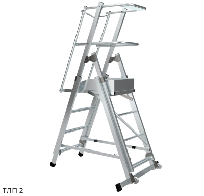 Телескопическая лестница Megal ТЛП-2 (1,3-1,9). Изображение №1