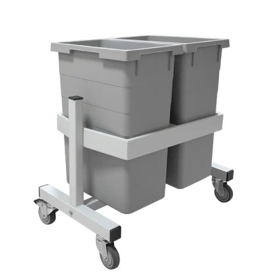 Тележка для 2-х контейнеров Gresson ПДК-2. Изображение №6