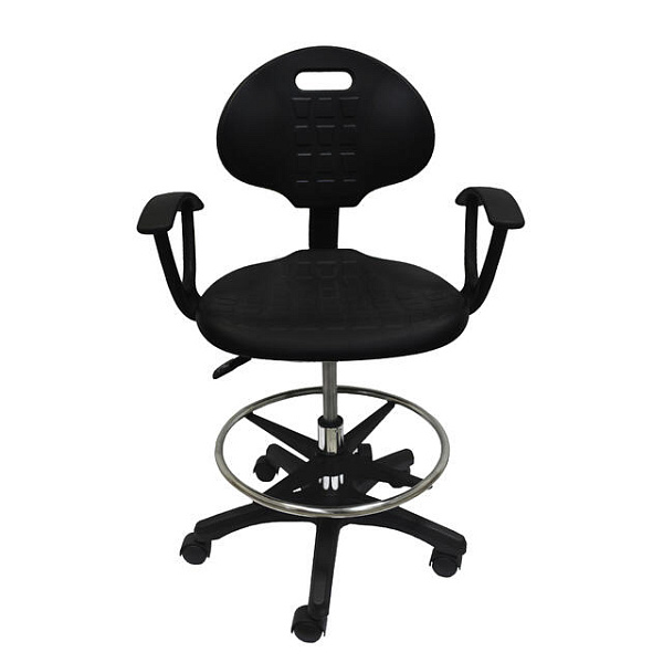 Фото рабочий полиуретановый стул gresson пс-1 на сайте www.kiit.ru в интернет-каталоге КИИТ ☎ +7(800) 707-07-45 Изображение №4