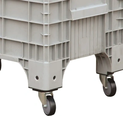 Контейнер B-Box 1065 Mini 1017х636х793 мм на колесах серый. Изображение №2